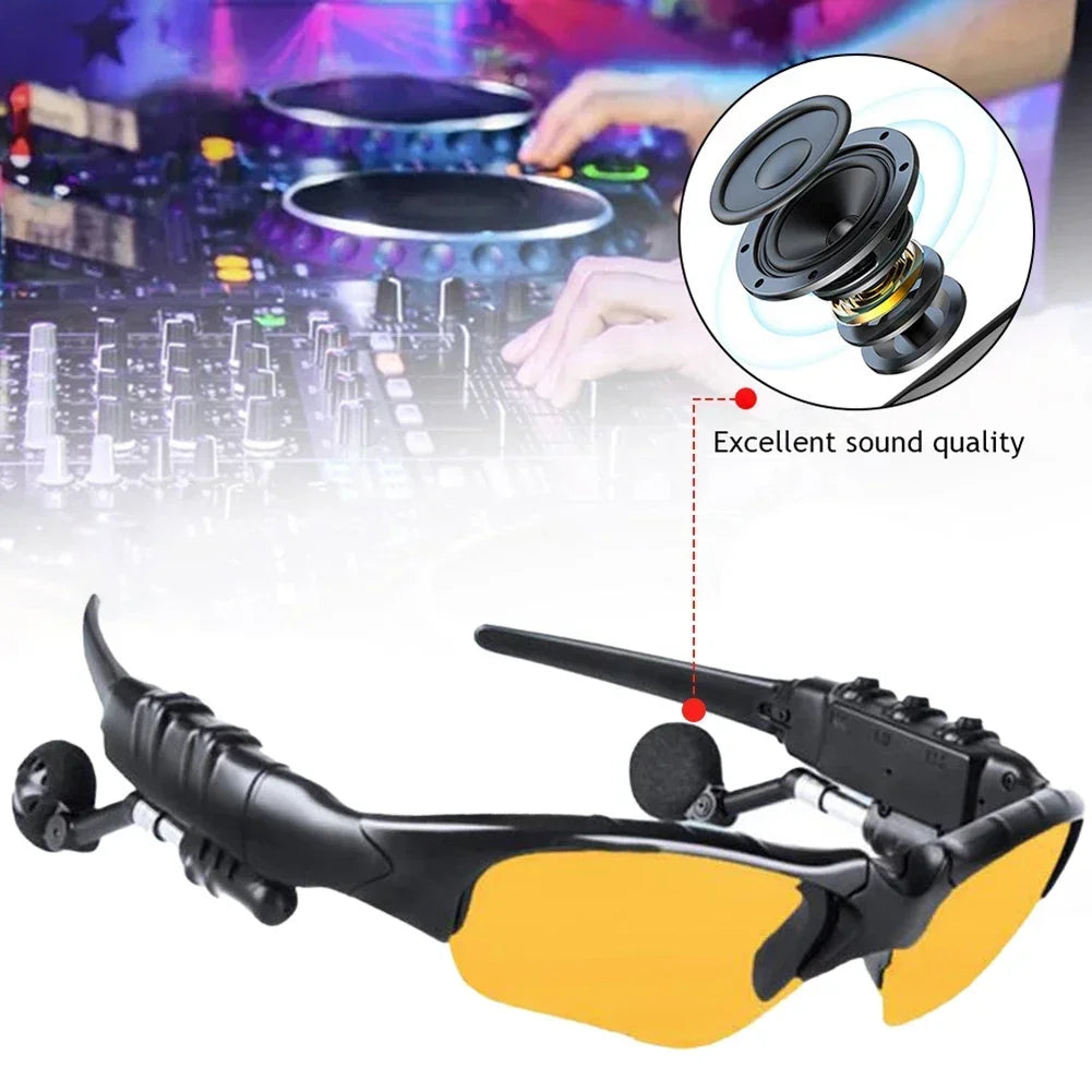 Smart Polarized Sunglasses Bluetooth 5.0 Audio Sun Glasses Cycling Driving Glasses Surround Sound Headphones Listen Music Call